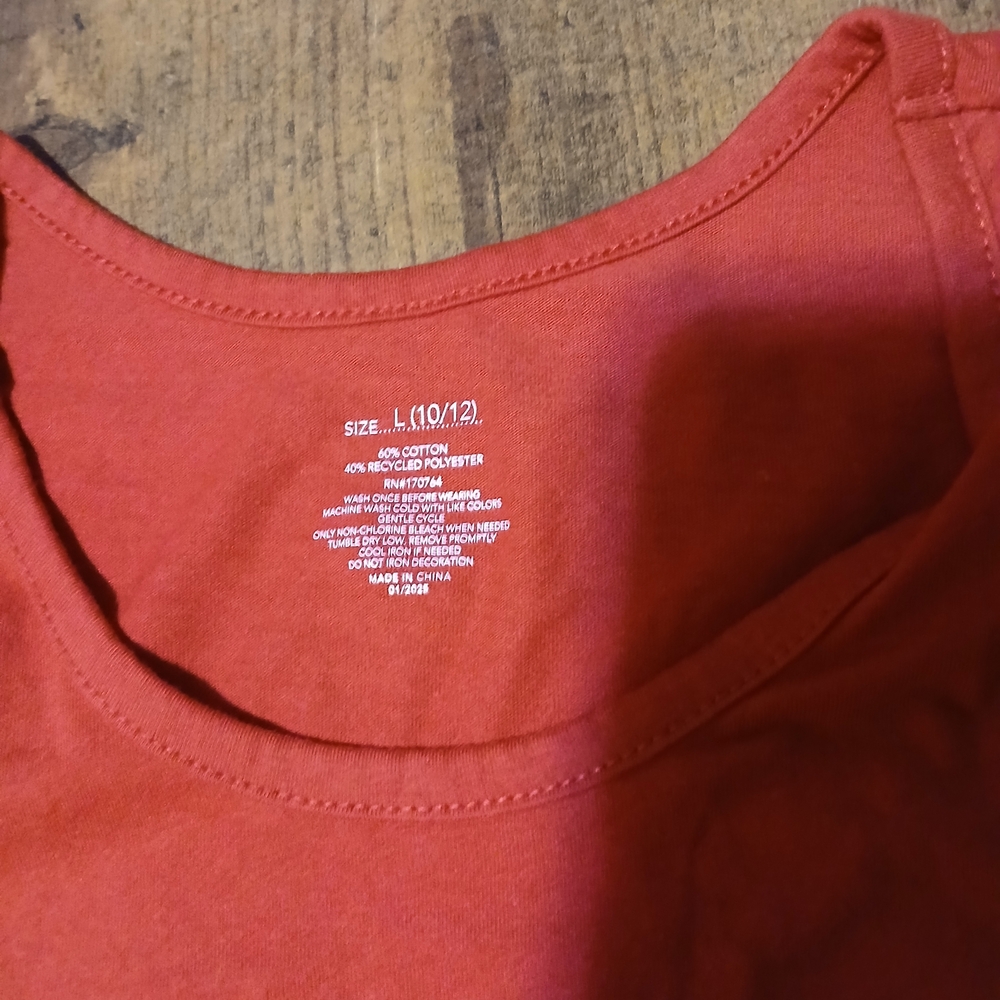 Red Boys's Tank Top - Picture 4 of 4